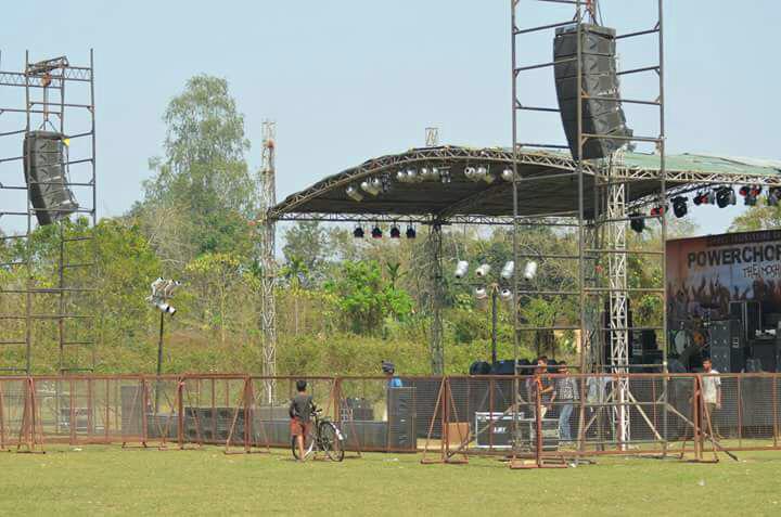 Stages, Lighting and Trussing